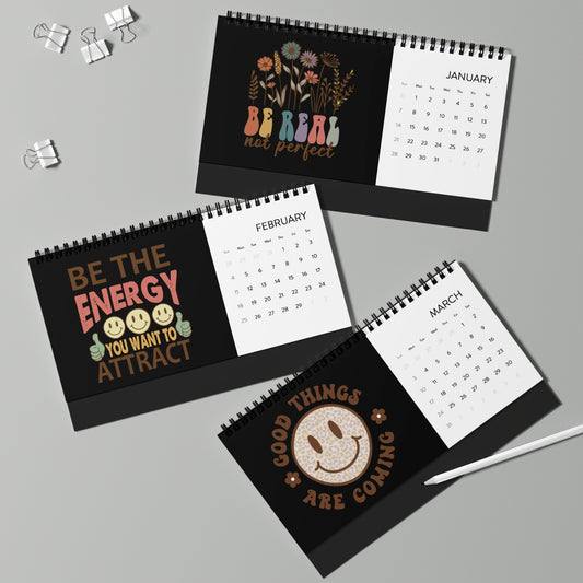 Groovy Motivational Calendar