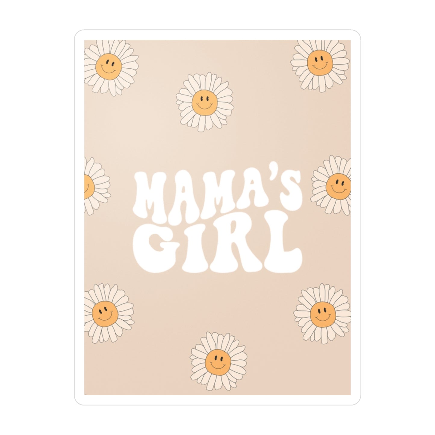 Mamas Girl Vinyl Sticker