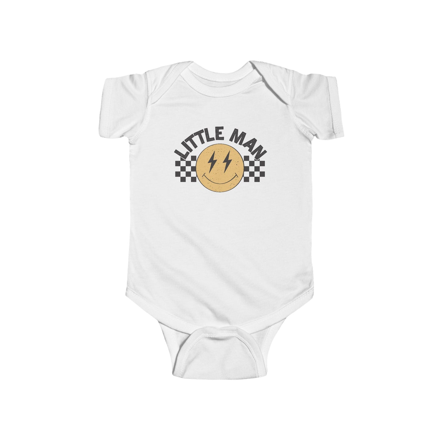 Little Man Baby Bodysuit