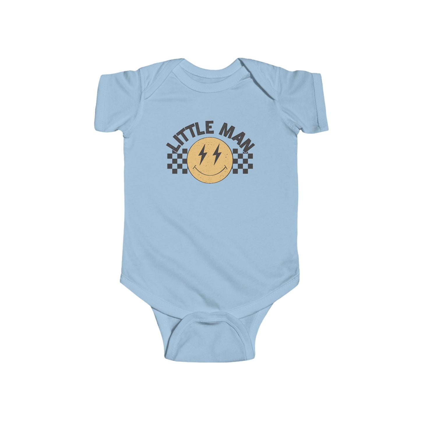 Little Man Baby Bodysuit